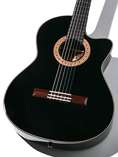 K.Yairi CE-3 CTM All Black 2019 ボディー正面 サムネイル