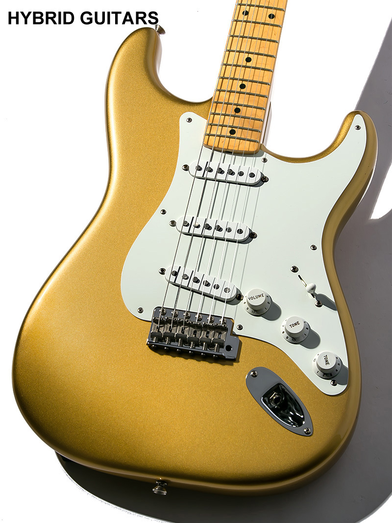 Fender USA American Original '50s Stratocaster Gold 2018 3