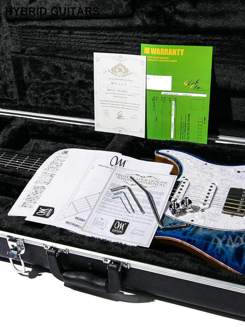 Mayones Aquila QM6 Lagoon Burst 2019 12