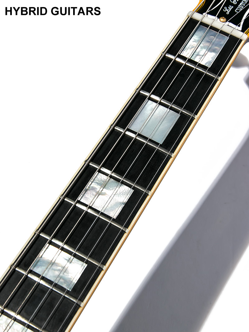 Gibson Custom Shop Historic Collection 1957 Les Paul Custom VOS Ebony Light Weight 2014 11