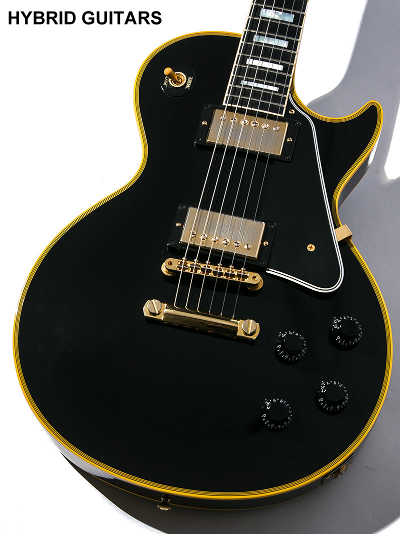 Gibson Custom Shop Historic Collection 1957 Les Paul Custom VOS Ebony Light Weight 2014 3