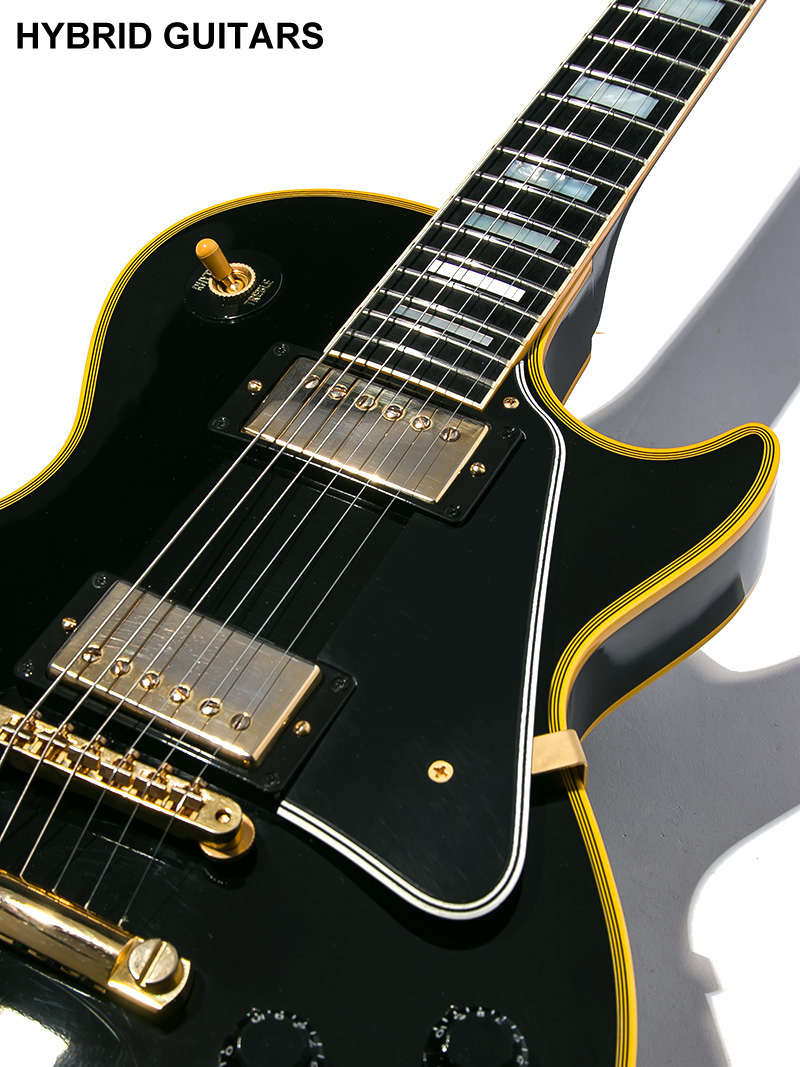 Gibson Custom Shop Historic Collection 1957 Les Paul Custom VOS Ebony Light Weight 2014 9