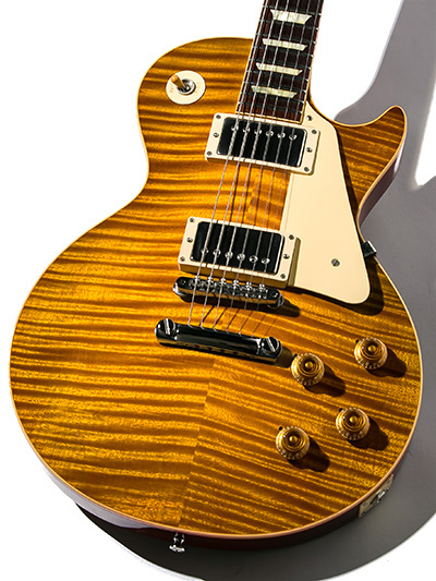 Gibson Custom Shop True Historic 1959 Les Paul Standard Reissue Vintage Gloss Vintage Lemmon Burst 2015