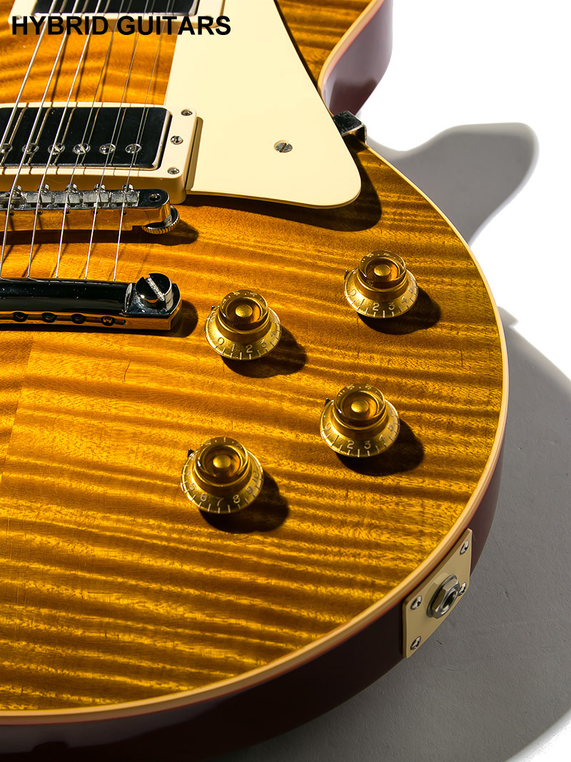 Gibson Custom Shop True Historic 1959 Les Paul Standard Reissue Vintage Gloss Vintage Lemon Burst 2015 11