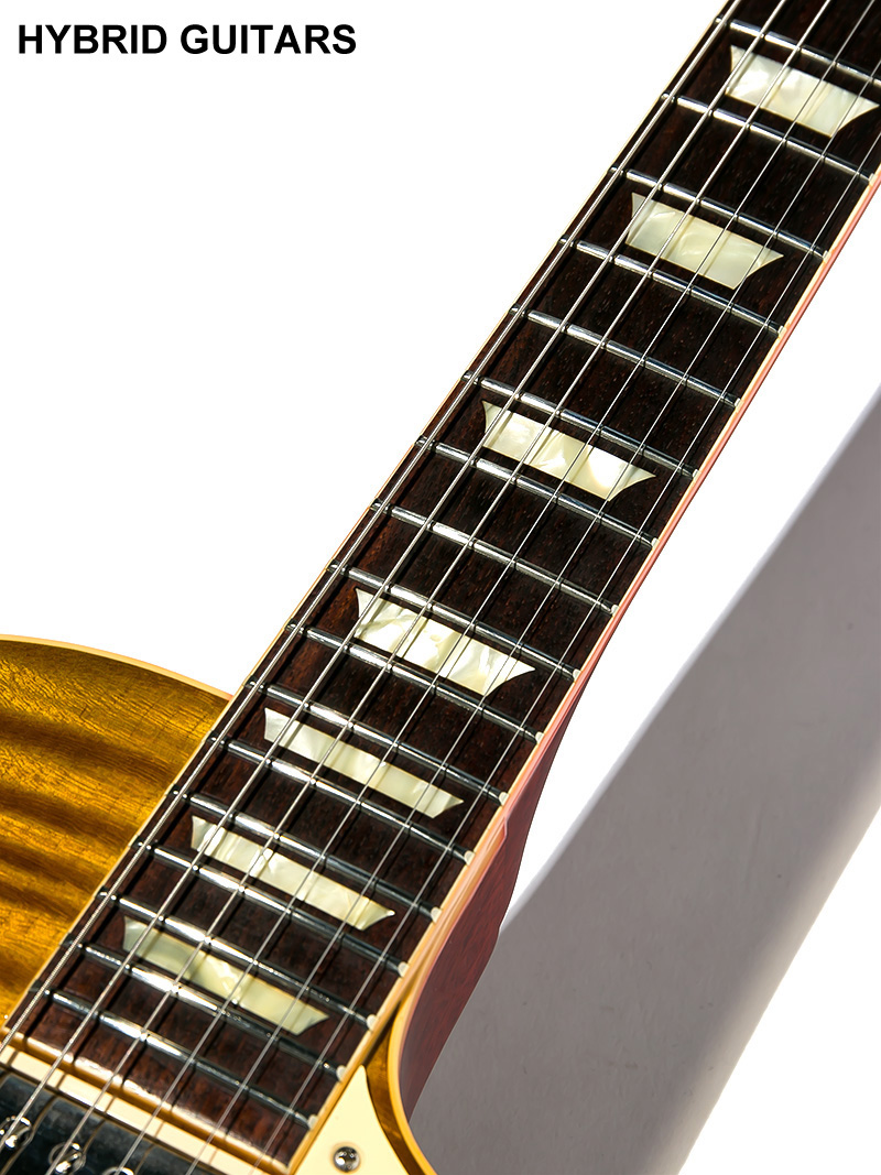 Gibson Custom Shop True Historic 1959 Les Paul Standard Reissue Vintage Gloss Vintage Lemon Burst 2015 14