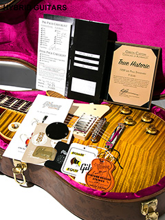 Gibson Custom Shop True Historic 1959 Les Paul Standard Reissue Vintage Gloss Vintage Lemon Burst 2015 写真15 サムネイル
