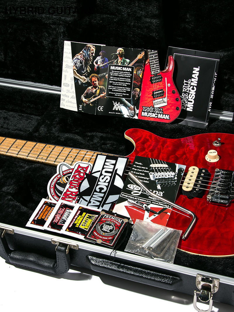 MUSIC MAN Axis USA Trans Red 2014 11