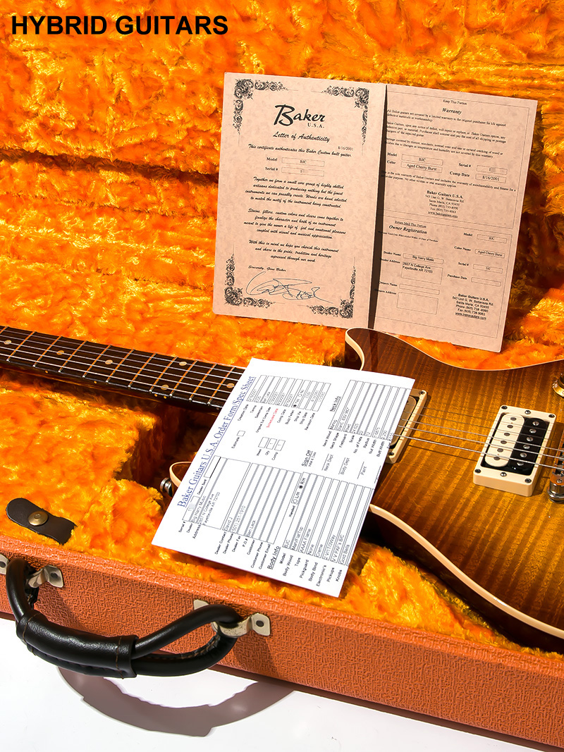 Baker USA BJC Aged Cherry Burst 2001 12