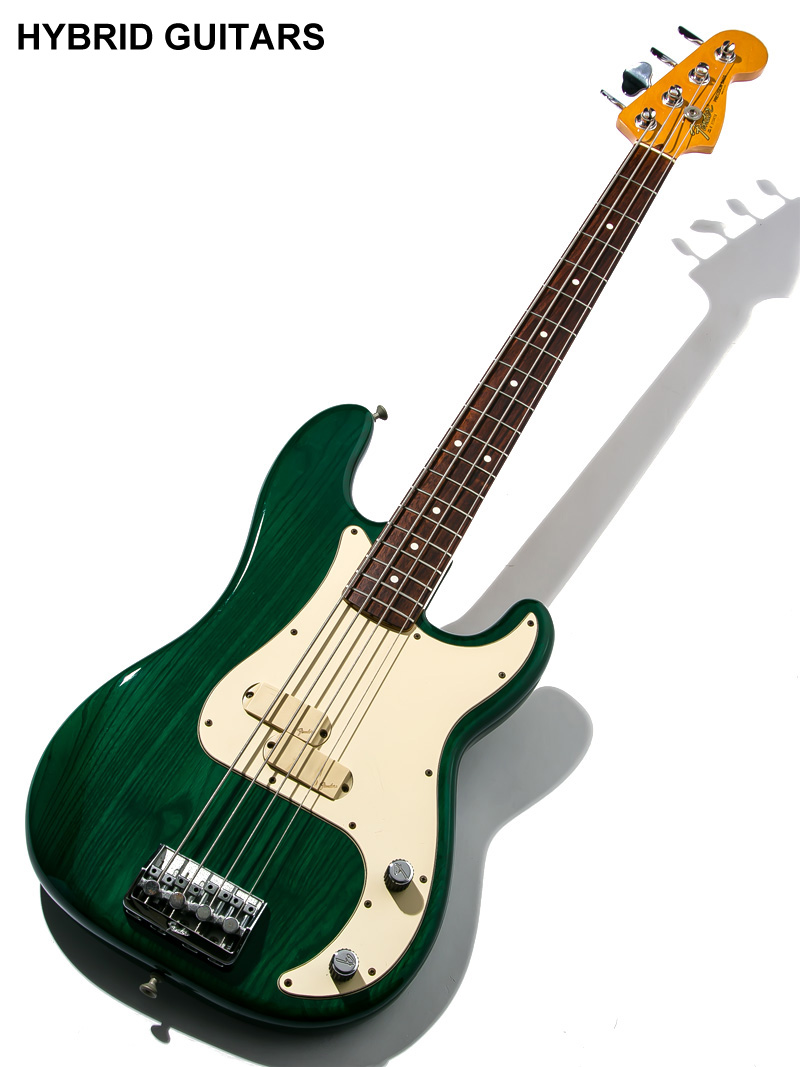 Fender USA Precision Bass Elite Emerald Green 1985 1