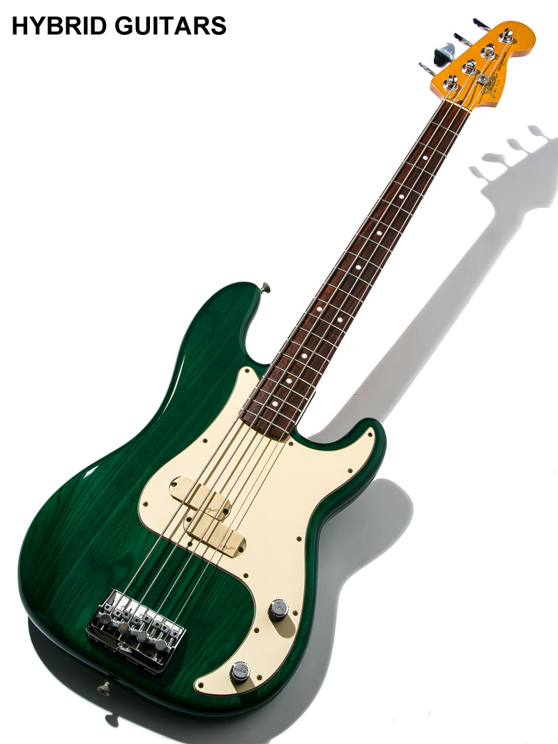 Fender USA Precision Bass Elite Emerald Green 1985 中古