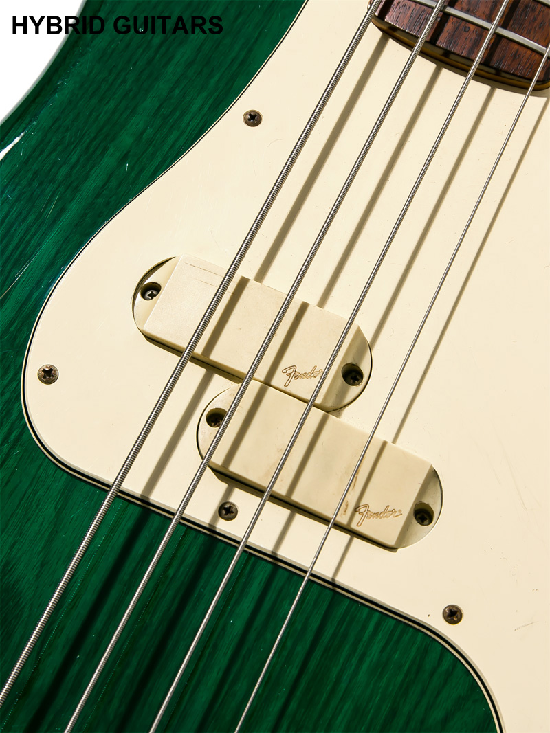 Fender USA Precision Bass Elite Emerald Green 1985 10