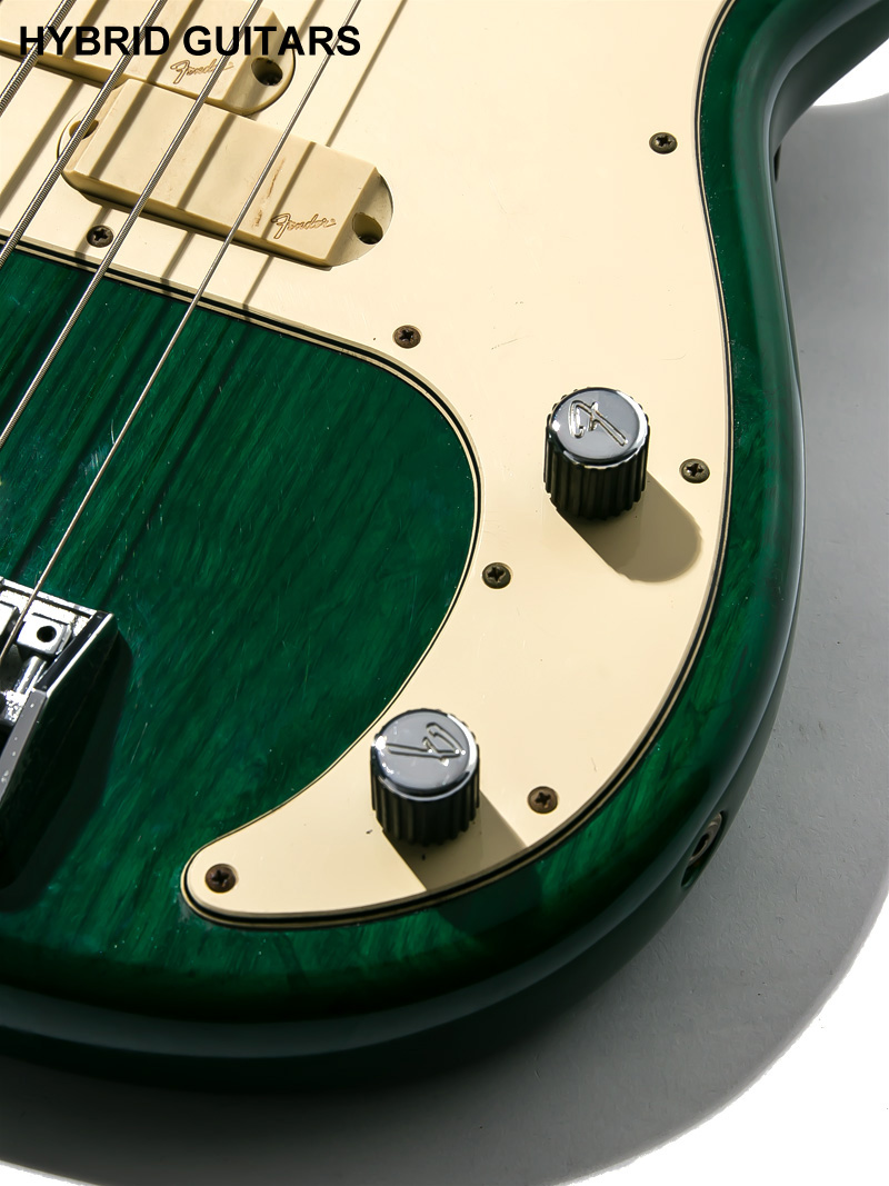 Fender USA Precision Bass Elite Emerald Green 1985 11