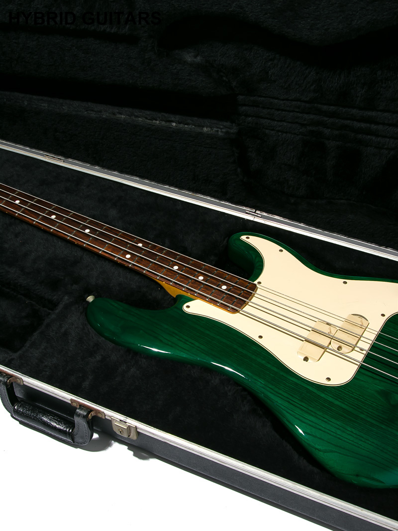 Fender USA Precision Bass Elite Emerald Green 1985 12
