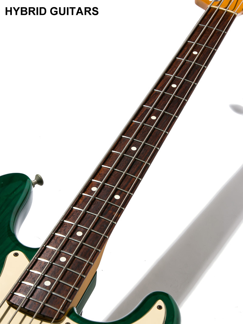 Fender USA Precision Bass Elite Emerald Green 1985 7