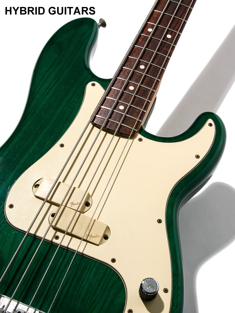 Fender USA Precision Bass Elite Emerald Green 1985 9