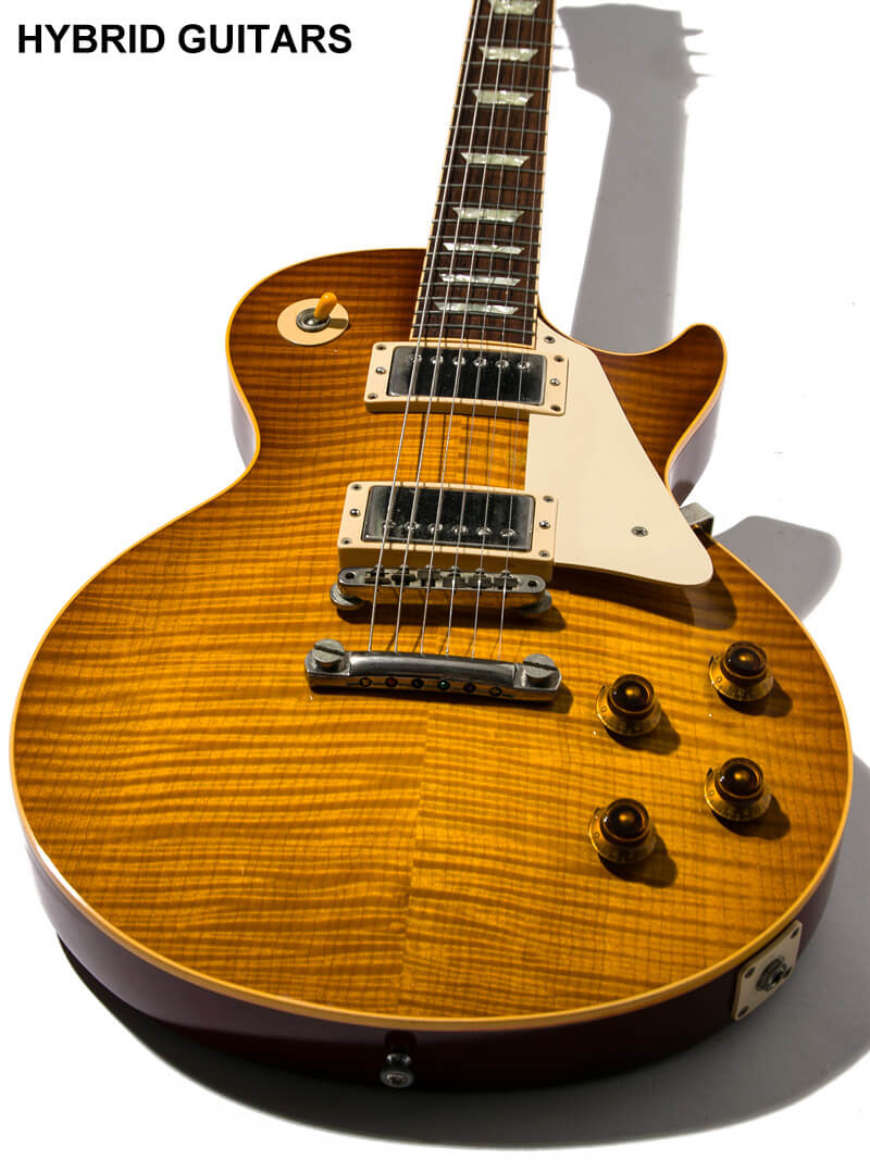 Gibson Custom Shop Historic Collection 1959 Les Paul Standard Reissue Gloss Lemon Burst 12