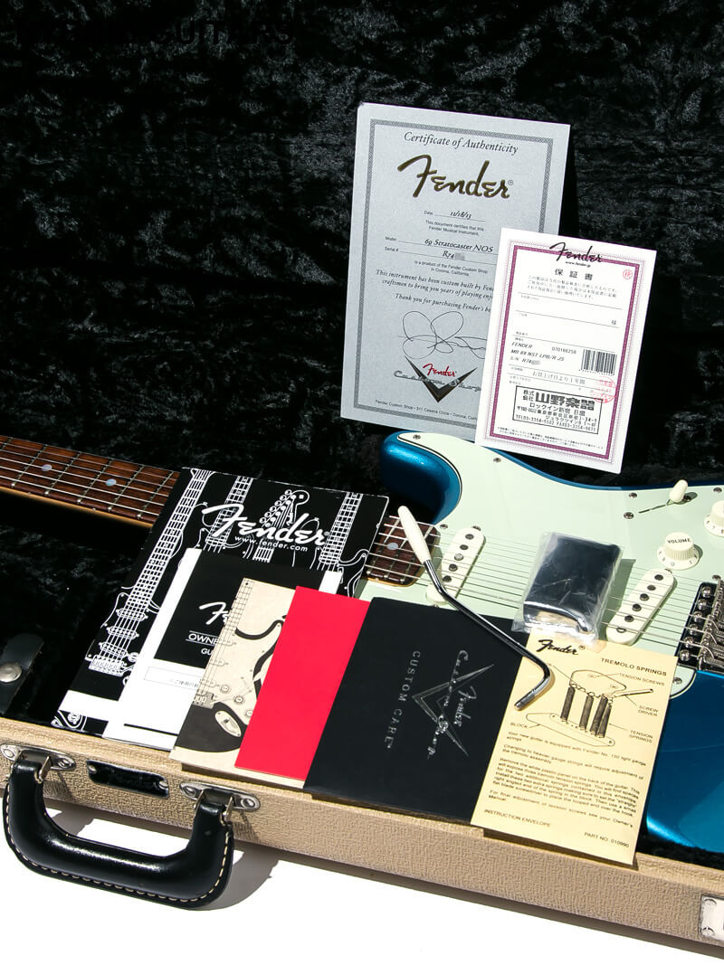 Fender Custom Shop MBS 1969 Stratocaster NOS Lake Placid Blue (LPB) Master Built by Jason Smith 2013 12