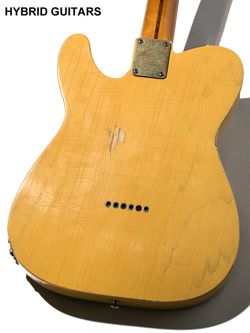 RS Guitarworks Old Friend Slab Workhorse Butterscotch Road Warrior 4