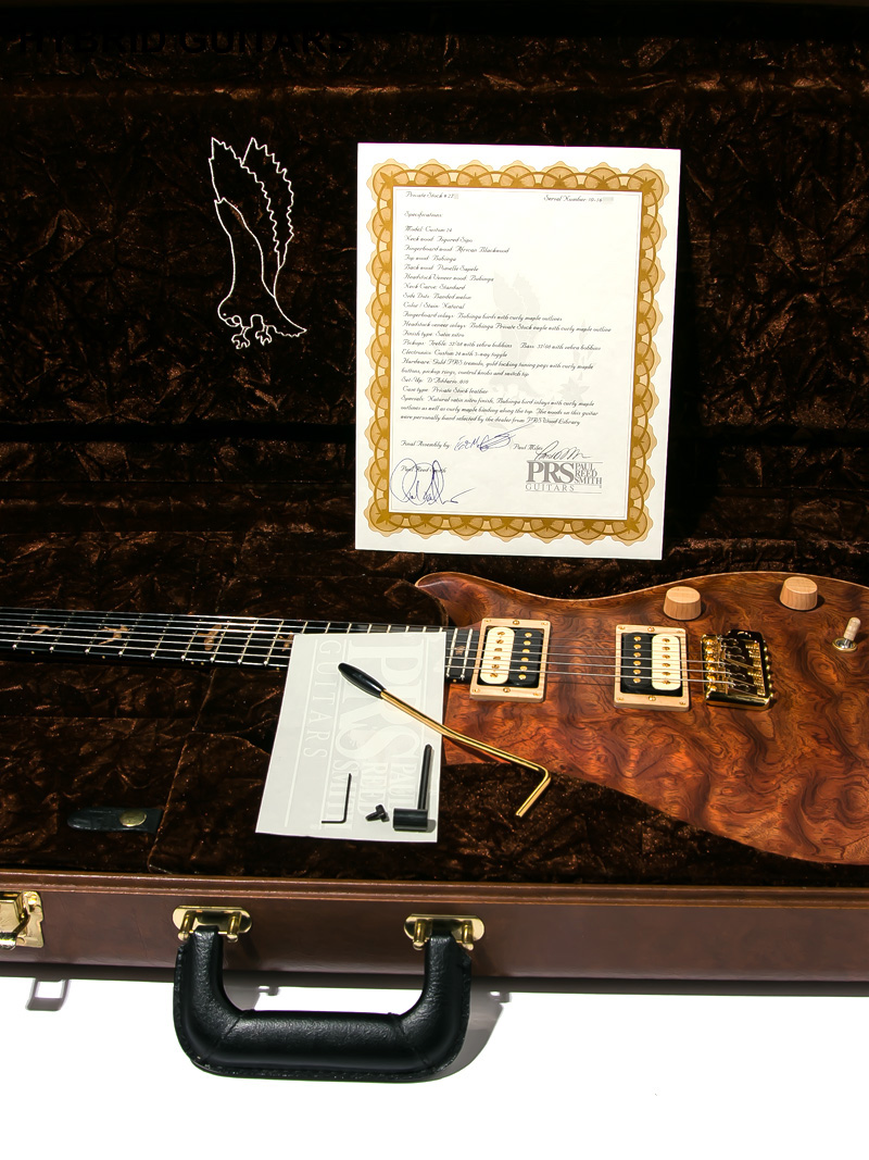 Paul Reed Smith(PRS) Private Stock Custom 24 Bubinga Stain Natural 2010 16