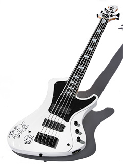 ESP STREAM-SL5 Snow White Signed by ALDIOUS SAWA 全体正面 サムネイル