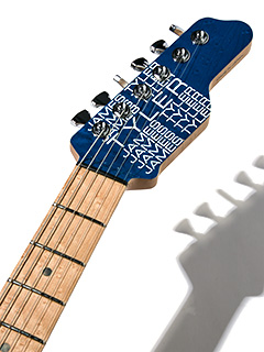 James Tyler Japan Yuji Toriyama Spec Studio Elite JTO Hum Cancel PU & Birdseye Trans Blue 2018
 ヘッド正面 サムネイル