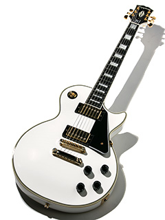 Epiphone Les Paul Custom Alpine White 2020 全体正面 サムネイル