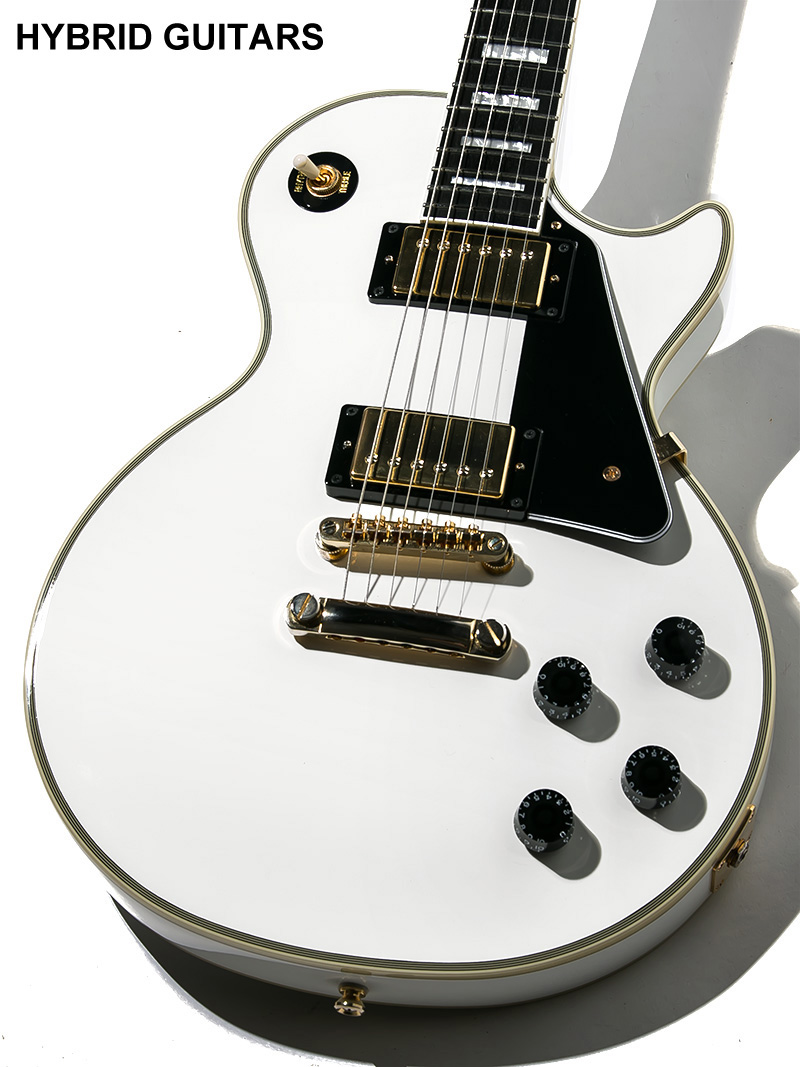 Epiphone Les Paul Custom Alpine White 2020 3