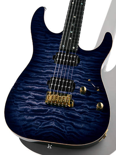 T's Guitars DST-Pro 24 Custom Whale Blue Burst 2018