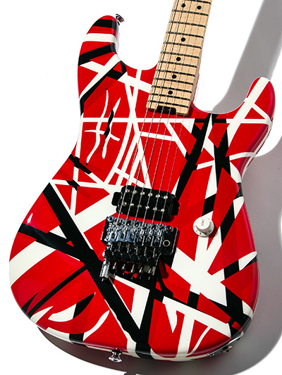 Charvel EVH Art Series Red/White/Black Striped 2005