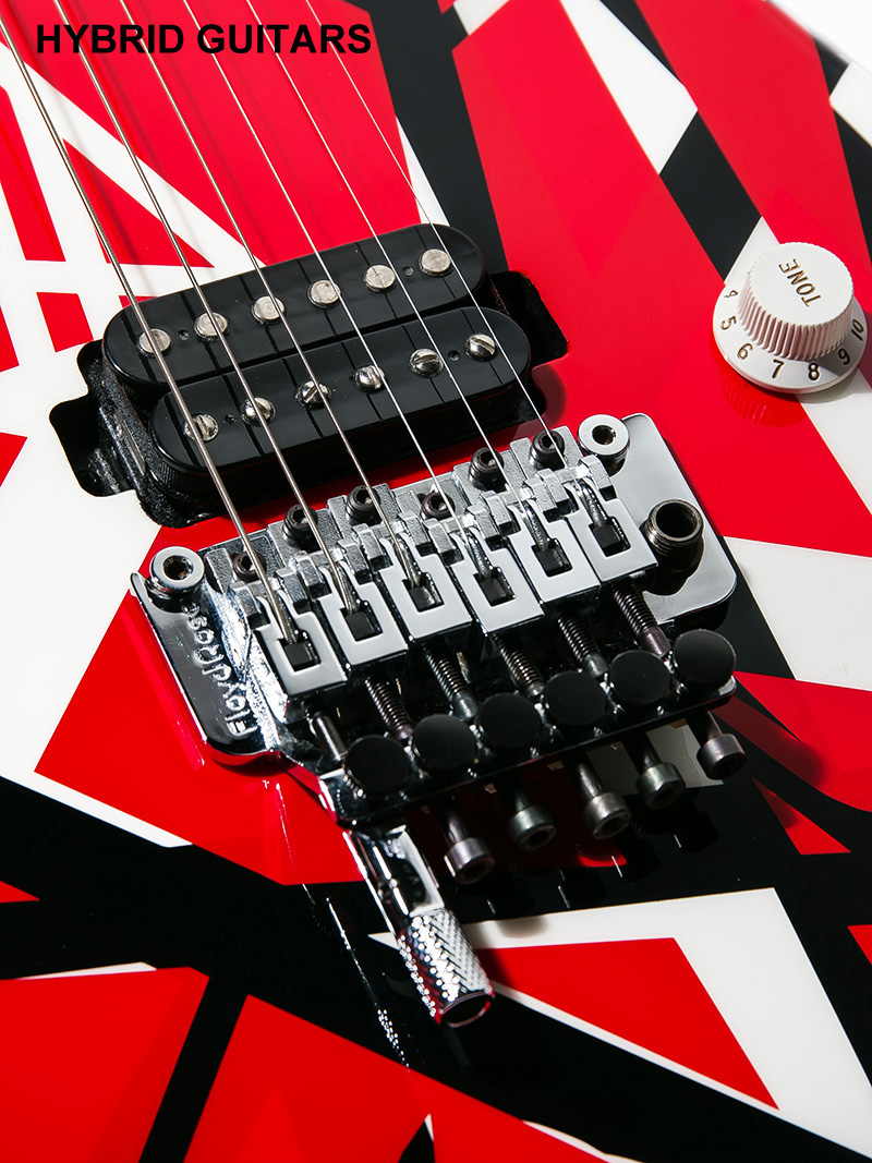 Charvel EVH Art Series Red/White/Black Striped 2005 11