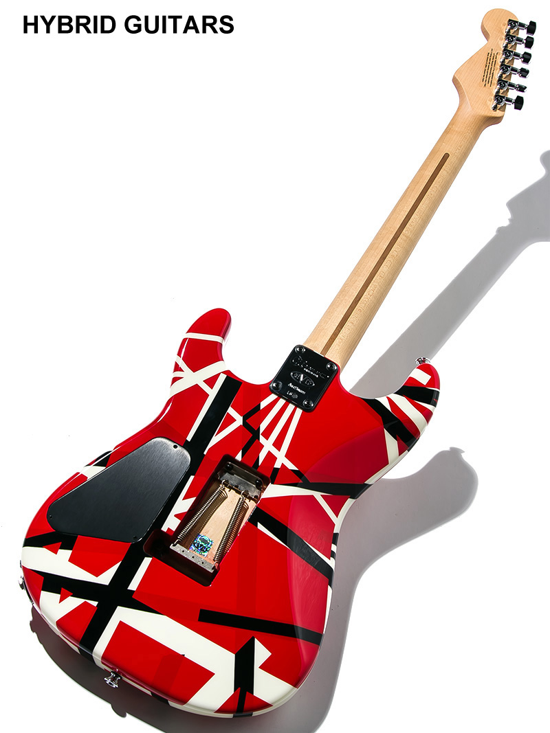 Charvel EVH Art Series Red/White/Black Striped 2005 2