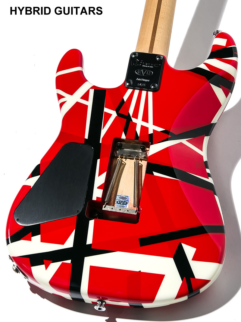 Charvel EVH Art Series Red/White/Black Striped 2005 4