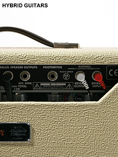 Fender USA Limited Edition '65 Princeton Reverb Dirty Blonde ヘッド裏面 サムネイル
