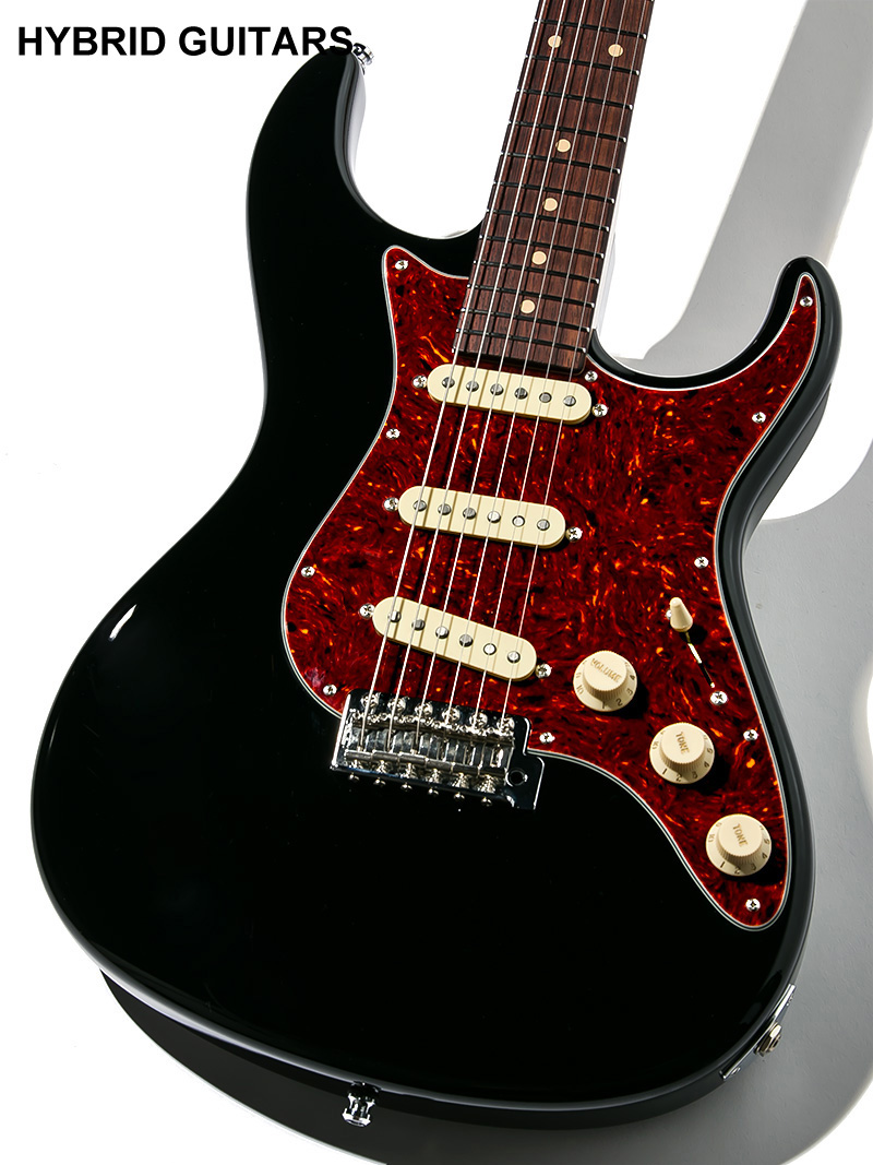 Freedom Custom Guitar Research Custom Order C.S. EZa Nitrocellulose Lacquer Black 2020 3