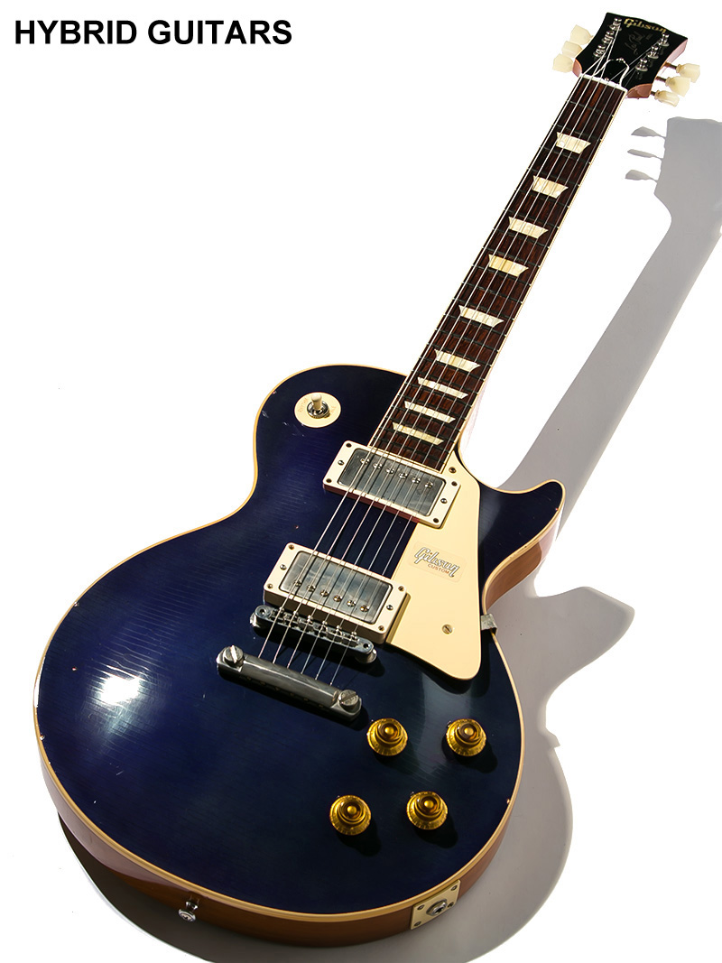 Gibson Custom Shop M2M 1957 Les Paul Standard Aged Candy Blue 2019 1
