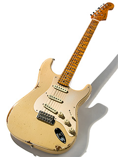 Fender Custom Shop Limited Edition 1956 Fat Roasted Stratocaster Journeyman Relic Aged Desert Sand 2017 全体正面 サムネイル