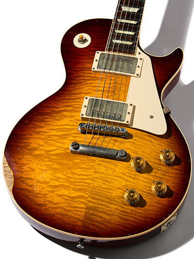 Gibson Custom Shop Historic Collection 1959 Les Paul Standard Reissue Lightly Aged Slow Ice Tea Fade 2013 with Bare Knuckle PU 2013