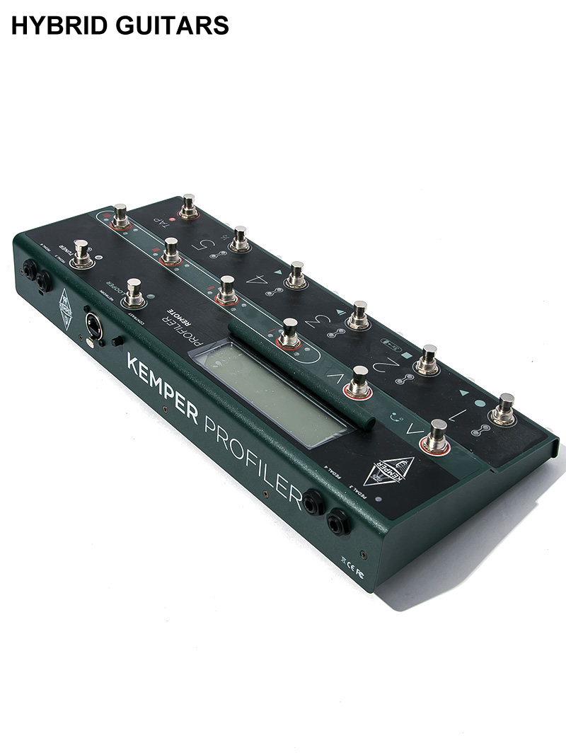 Kemper Profiling Power Head Green Panel with Remote 11