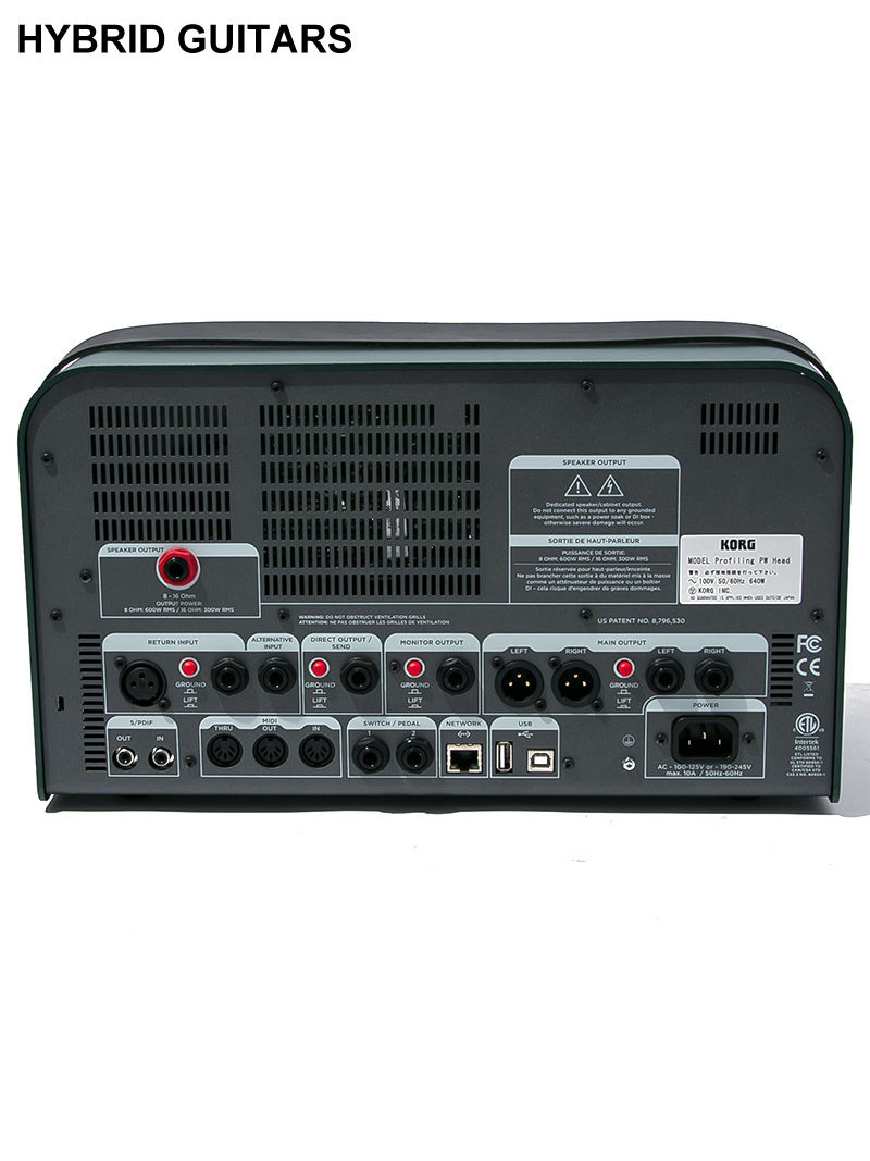 Kemper Profiling Power Head Green Panel with Remote 3