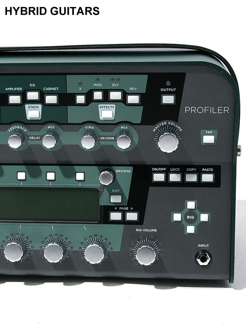 Kemper Profiling Power Head Green Panel with Remote 5