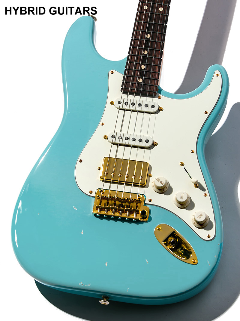 Suhr Custom Classic S Antique Daphne Blue 2021 3