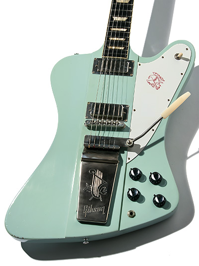 Gibson Custom Shop 1965 Firebird V VOS Frost Blue 