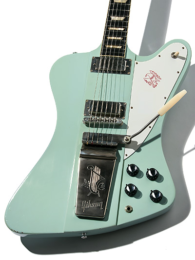 Gibson 1965 Non-Reverse Firebird V 12-String Reissue Aqua