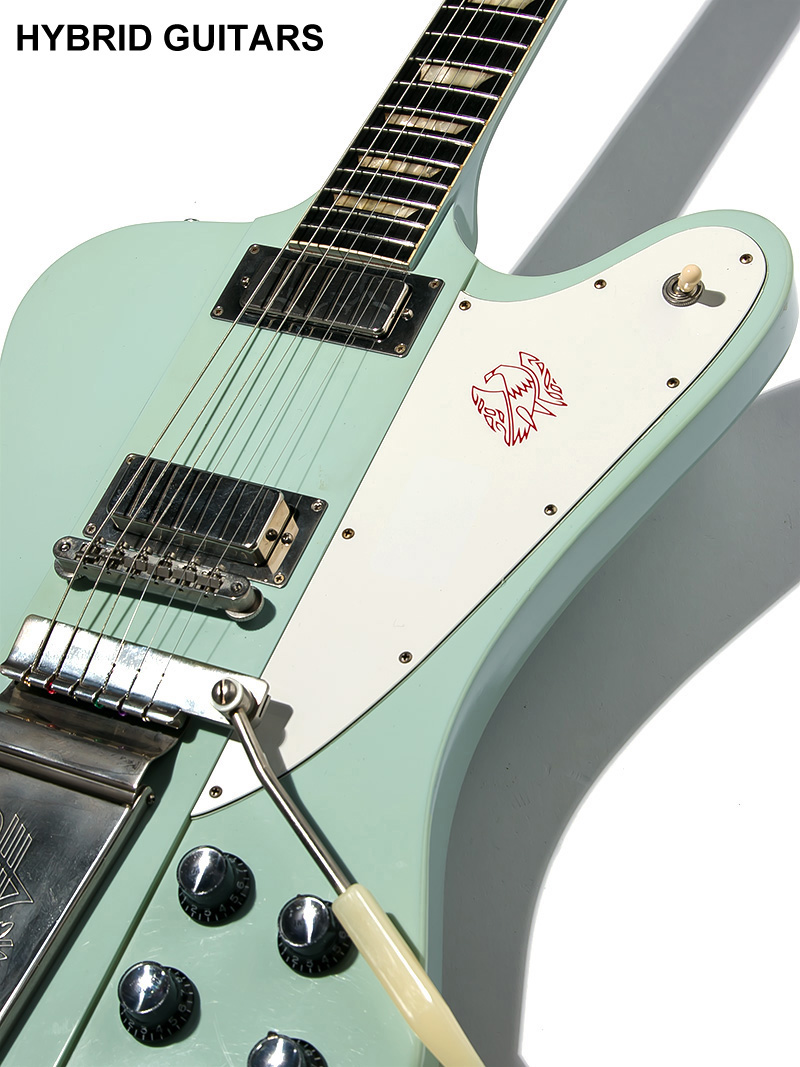 Gibson Custom Shop 1965 Firebird V VOS Frost Blue  9