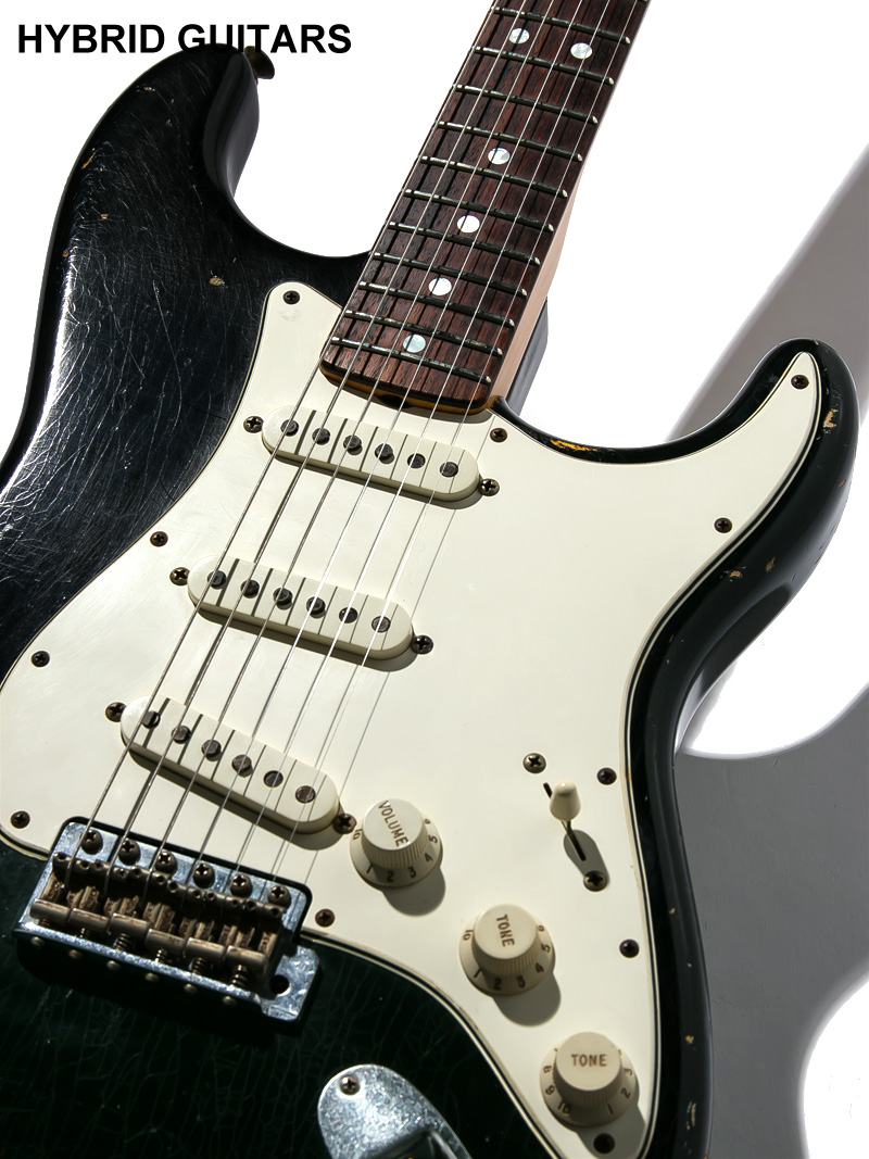 Fender Custom Shop MBS 1969 Stratocaster Heavy Relic Black Over 3TSB Multi Layer Master Built by Paul Waller 2013 9