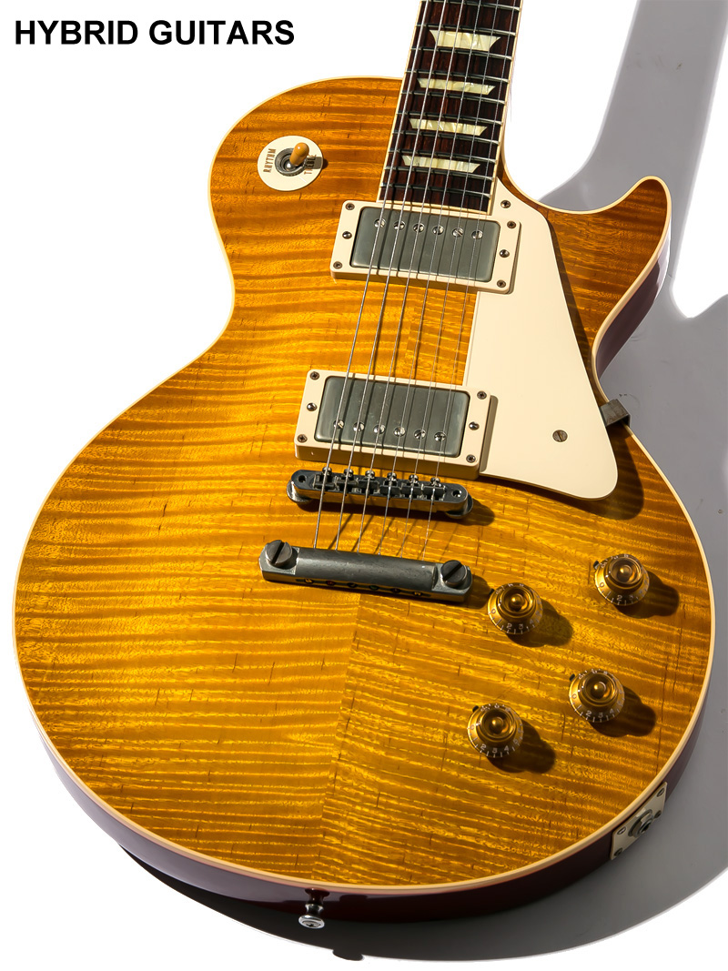 Gibson Custom Shop 120th Anniversary Historic Collection 1959 Les Paul Reissue VOS Hand Select Double Dirty Lemon 2014 3