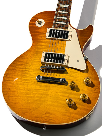 Gibson Custom Shop Standard Historic 1958 Les Paul Reissue Figured Gloss Tea Burst 2016