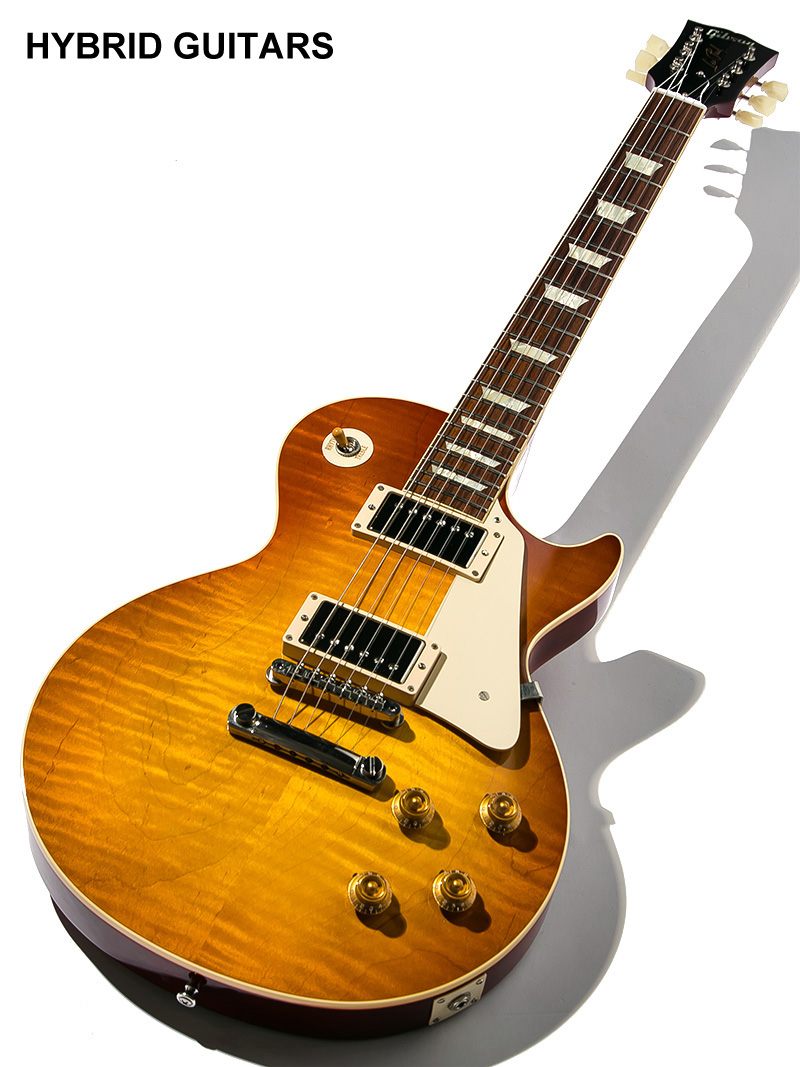 Gibson Custom Shop Standard Historic 1958 Les Paul Reissue Figured Gloss Tea Burst 2016 1