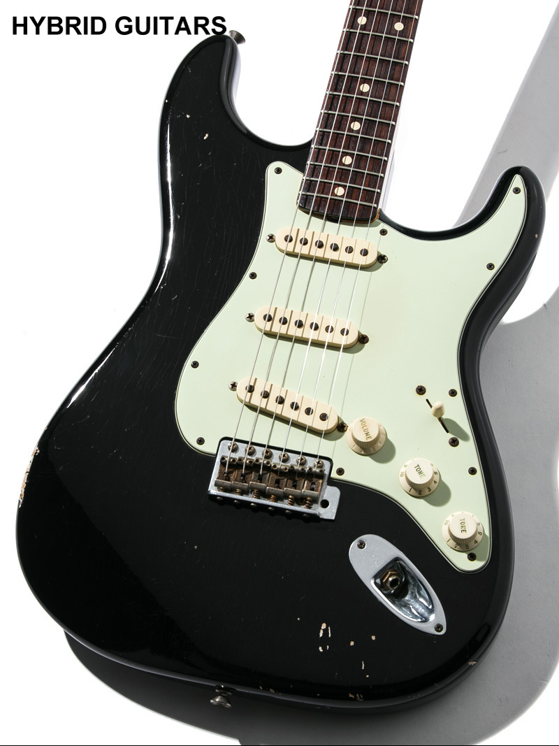 Fender Custom Shop 1960 Stratocaster Relic Black 3