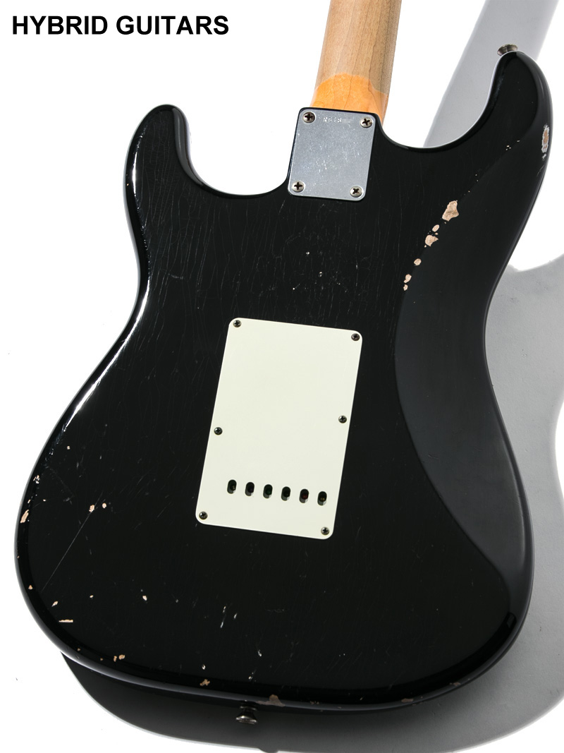 Fender Custom Shop 1960 Stratocaster Relic Black 4
